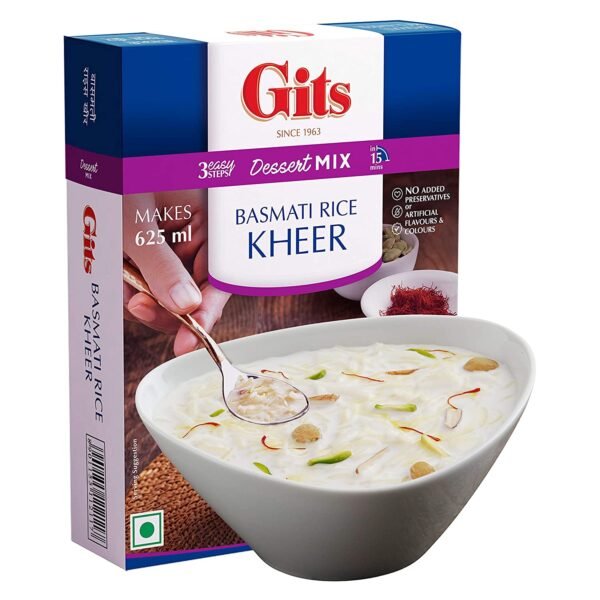 Gits Instant Rice Kheer Dessert Mix, 100g