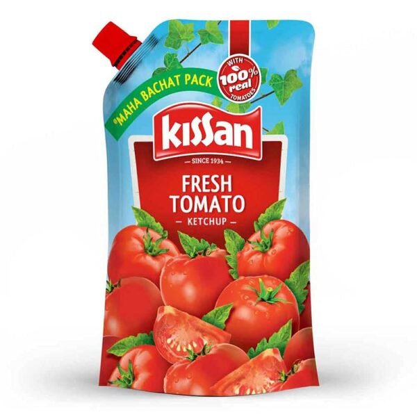 Kissan Fresh Tomato Ketchup, With 100% Real Tomatoes, 950 G
