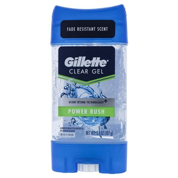 Gillette Power Rush Clear Gel, 107G