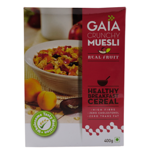 Gaia Muesli – Real Fruit, 400 G