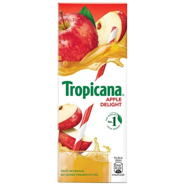 Tropicana Delight Fruit Juice – Apple, 200 ml
