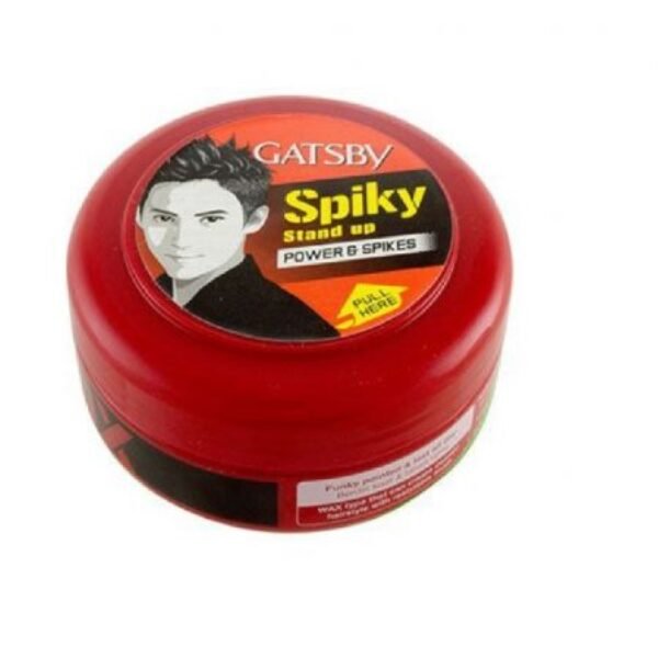 Gatsby Spiky Stand Up Hair Wax, 75Gm