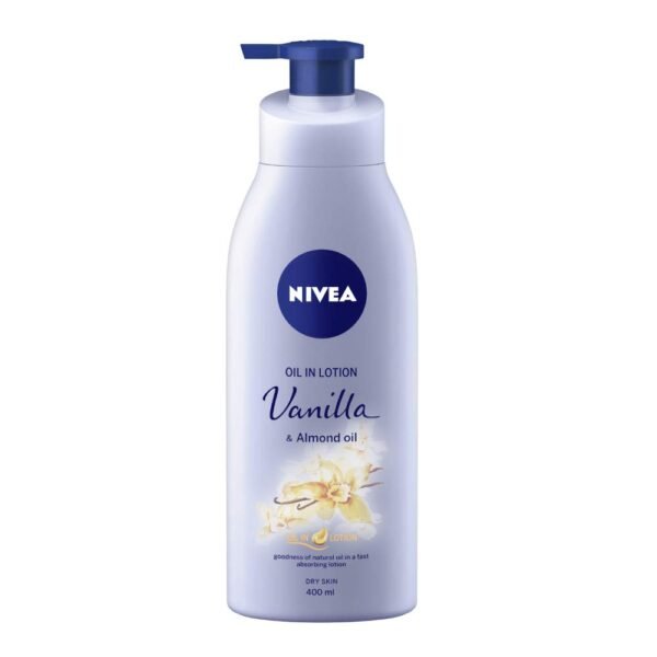 Nivea Vanilla And Almond Oil Body Lotion For Dry Skin (400Ml)