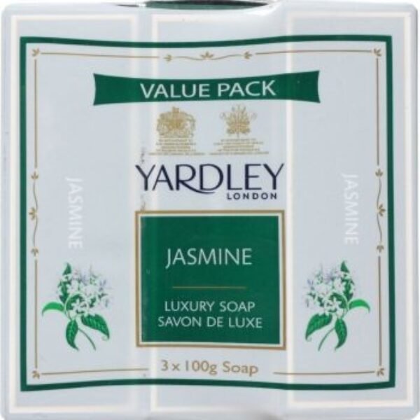 Yardley Soap, Jasmine, 100G (Pack Of 3)