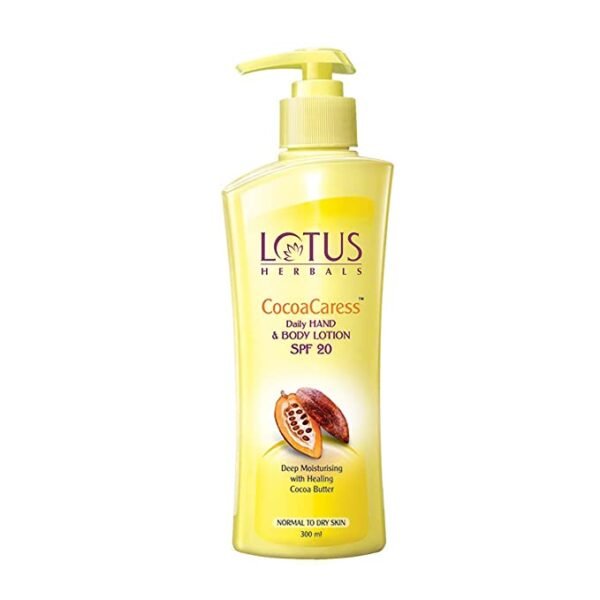 Lotus Cocoa Caress Daily Hand & Body Lotion  (300 Ml)