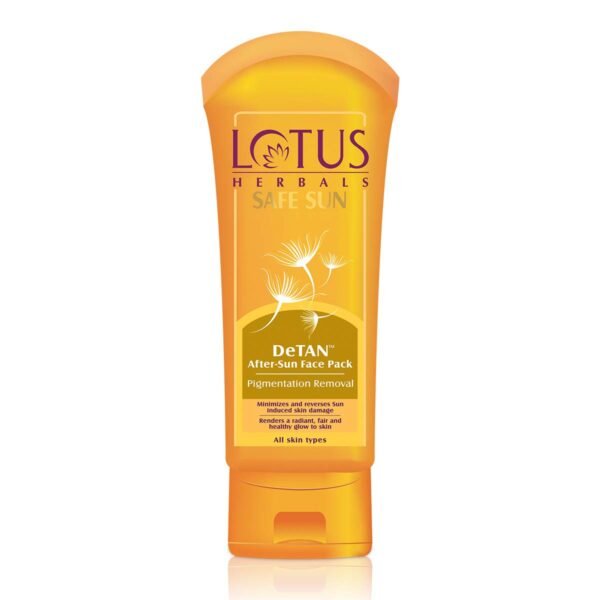Lotus Safe Sun Detan After-Sun Face Pack, 100Gm