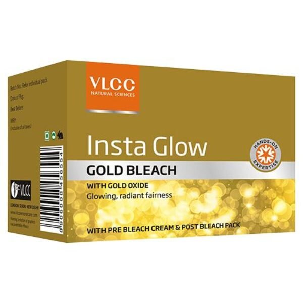 Vlcc Insta Glow Gold Bleach, 60 g