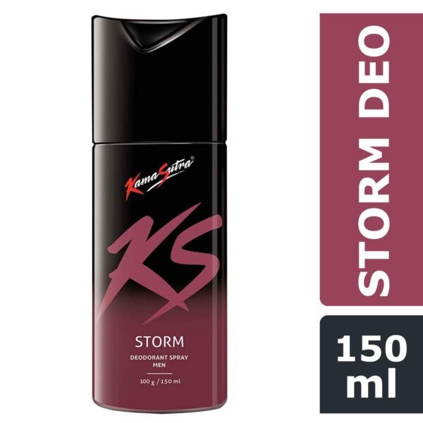 Kama Sutra Deodorant For Men, Storm, 150Ml