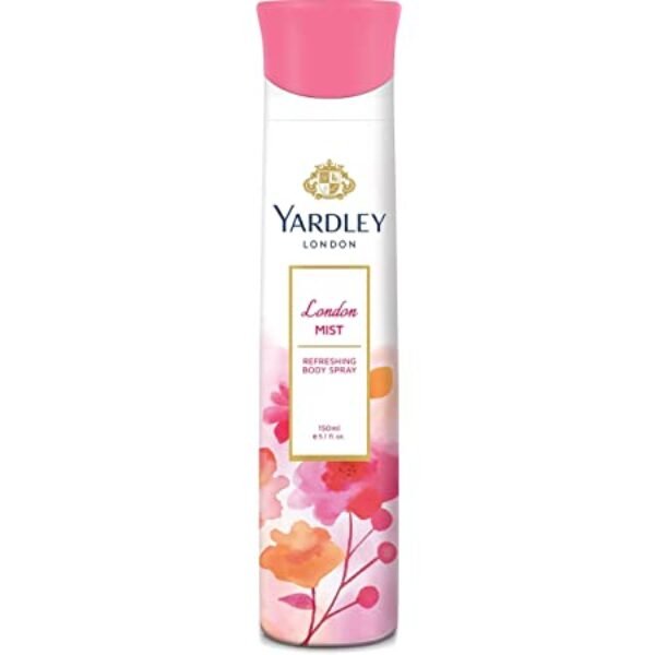 Yardley London – London Mist Refreshing Deo For Women, 150Ml