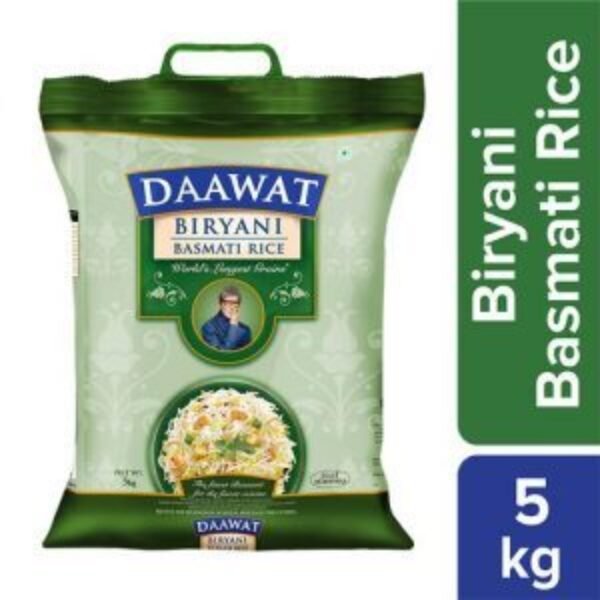 Daawat Biryani Basmati Rice 5Kg