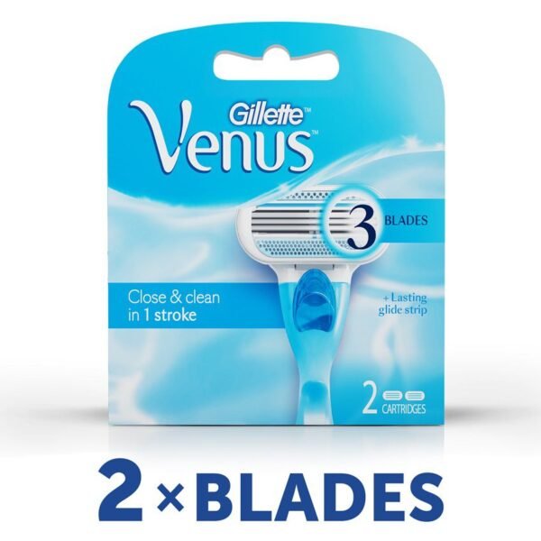 Gillette Venus Cartridges 2 (Pack Of 2)