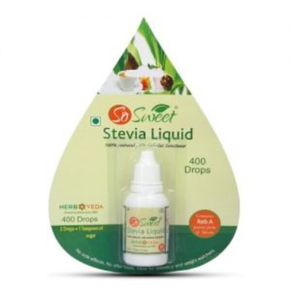 So Sweet Stevia Liquid With 400 Drops
