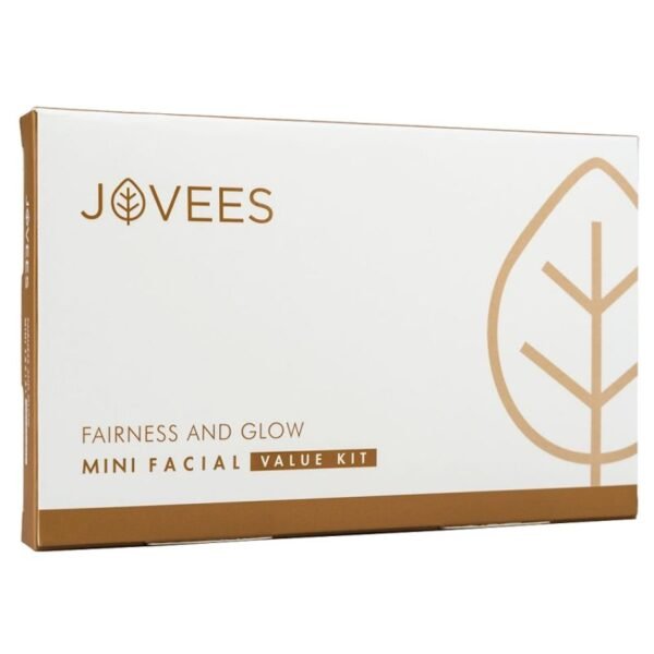 Jovees Fairness And Glow Mini Facial Kit, 63Gm