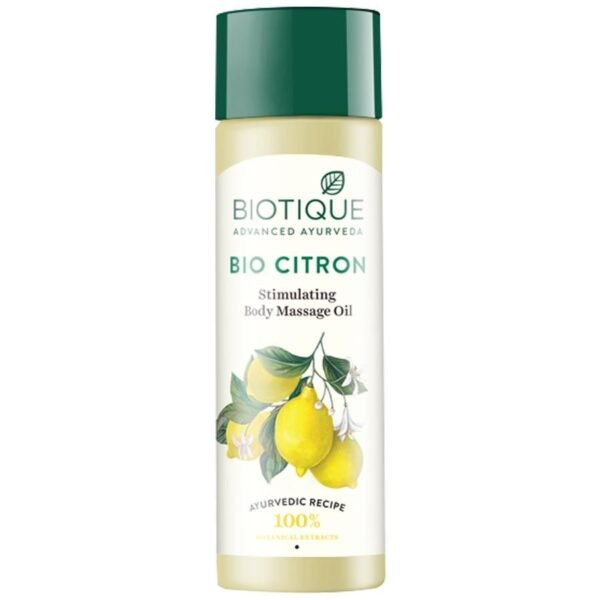 Biotique Body Citron Massage Oil – 200 Ml