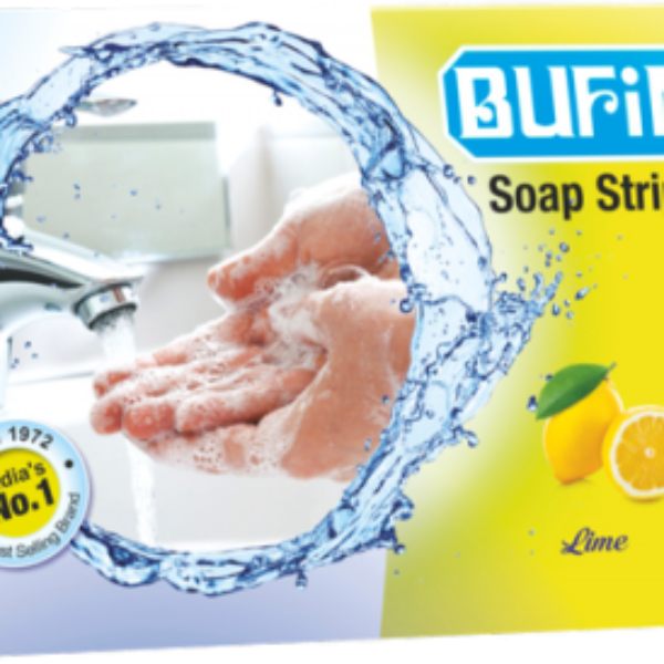 Bufin Coconut Oil Lime Paper Soap Strips