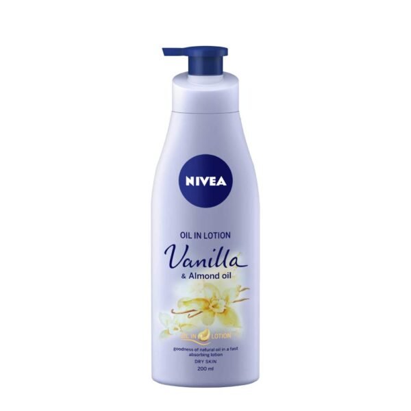 Nivea Vanilla And Almond Oil Body Lotion For Dry Skin (200Ml)