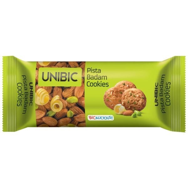 Unibic Cookies – Pista Badam, 75 G