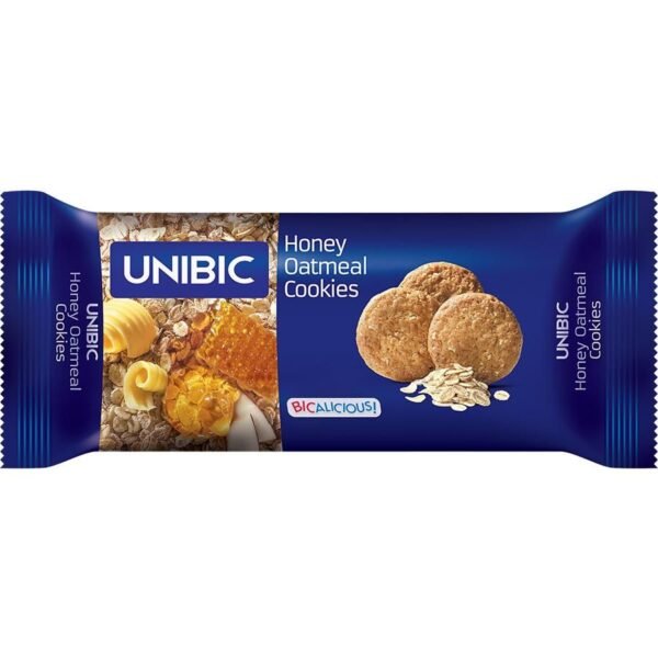 Unibic Cookies – Honey Oatmeal, 75 g