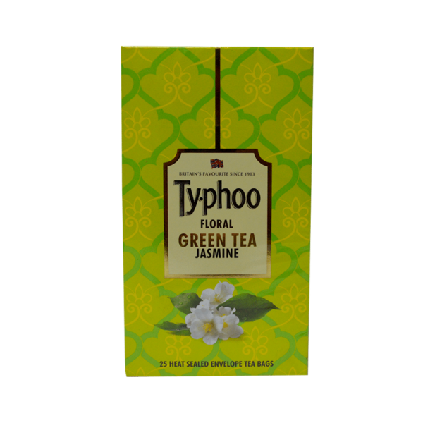 Typhoo Green Tea 25 Bags- Jasmine, 45 G