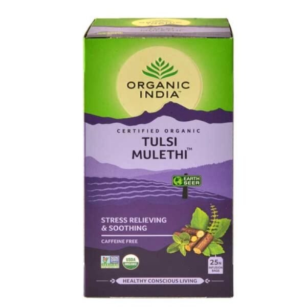 Organic India Tulsi Mulethi Infusion – 18 Tea Bags