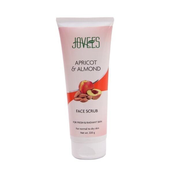 Jovees Apricot & Almond Facial Scrub, 220Gm