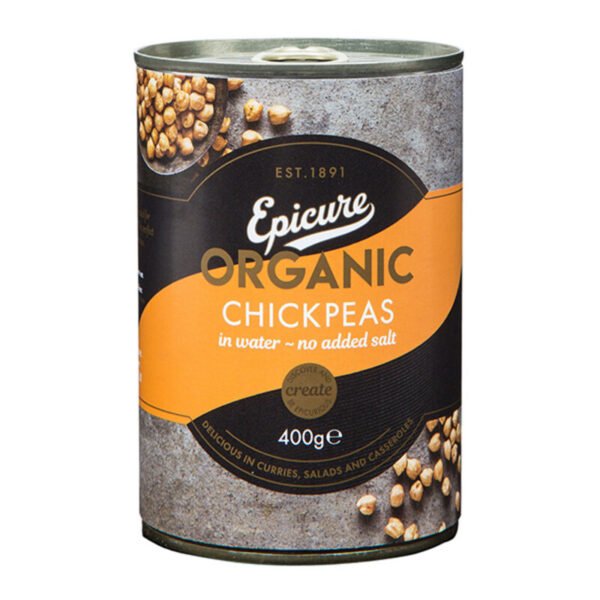 Epicure Chick Peas In Water, 400G
