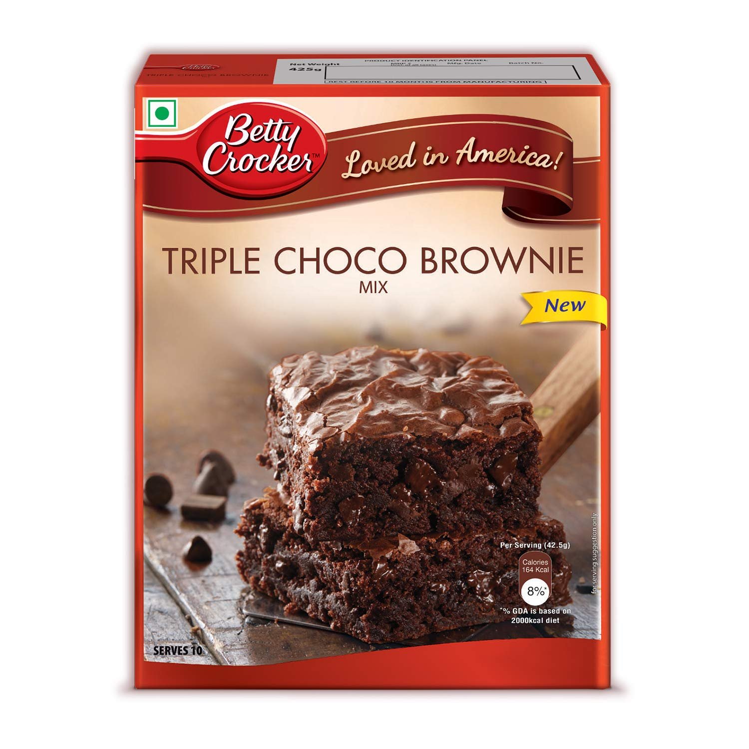 medier gårdsplads dansk Betty Crocker Triple Choco Brownie Mix, 425 Gm – Gargstore