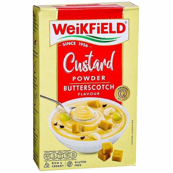 Weikfield Custard Powder Butterscotch Flavour 75 G