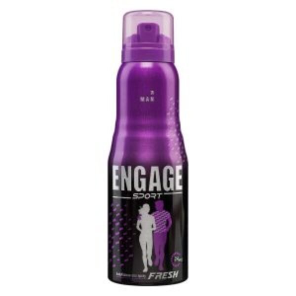 Engage Sport Fresh Deodorant For Men,165Ml