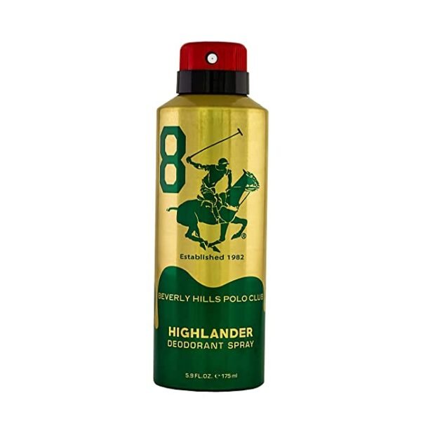 Beverly Hills Polo Club 8 Highlander Deodorant 175Ml