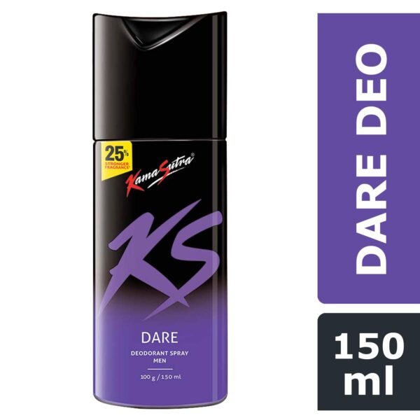 Kama Sutra Deodorant Spray For Men, Dare, 150Ml