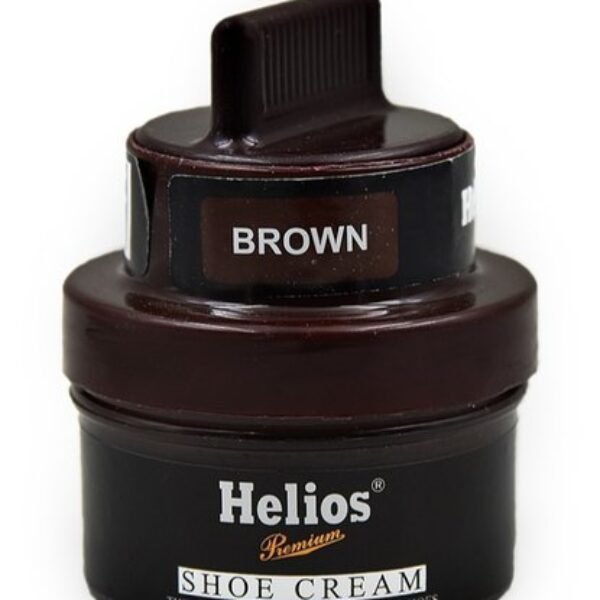 Helios Premium Shoe Cream Brown, 60 Gm