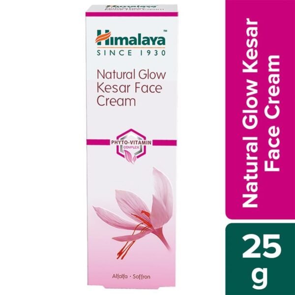 Himalaya Natural Glow Kesar Face Cream, 25Gm