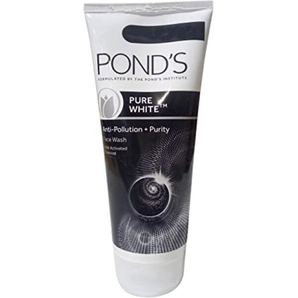 Pond’S Pure White Face Wash – Anti Pollution, 200G Tube