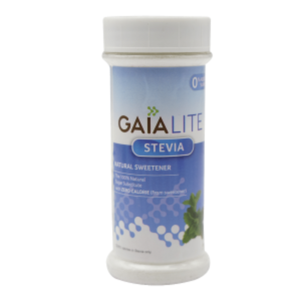 Gaia Stevia Powder – Sugar Free, 175 G Bottle