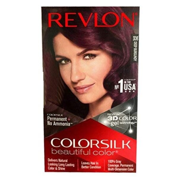 Revlon Colorsilk Hair Color , Deep Burgundy 3DB