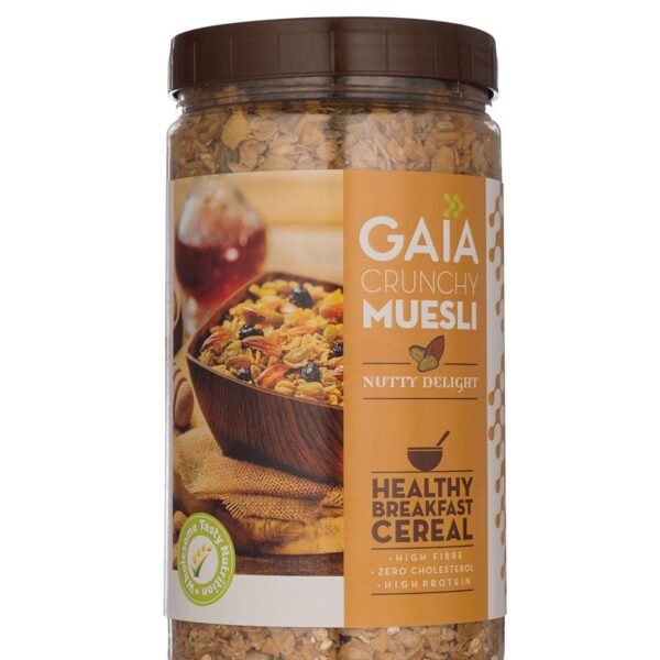 Gaia Crunchy Muesli- Nutty Delight 1 kg