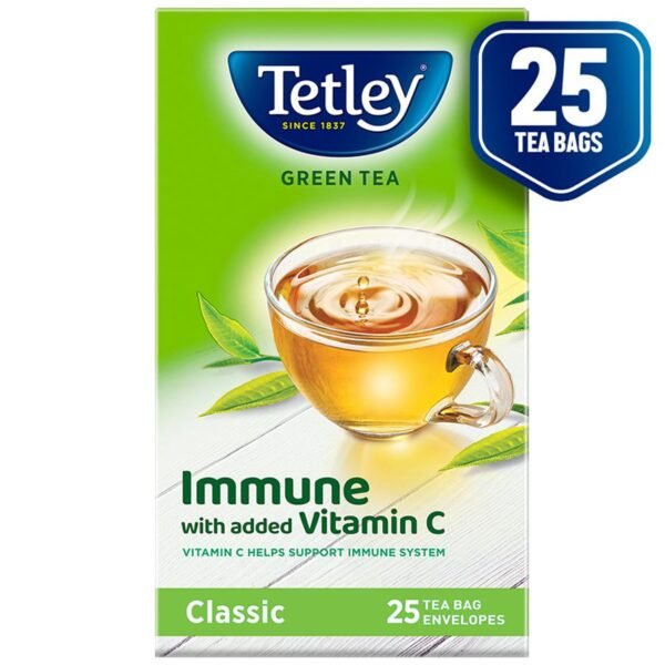 Tetley Green Tea – Pure Original, 32.5 G  25 Bags