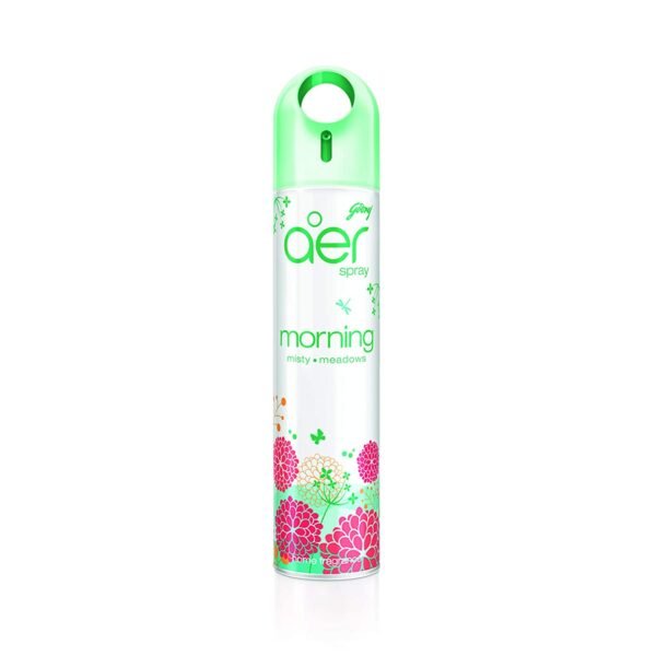 Godrej aer spray, Air Freshener for Home & Office – Morning Misty Meadows (240 ml)