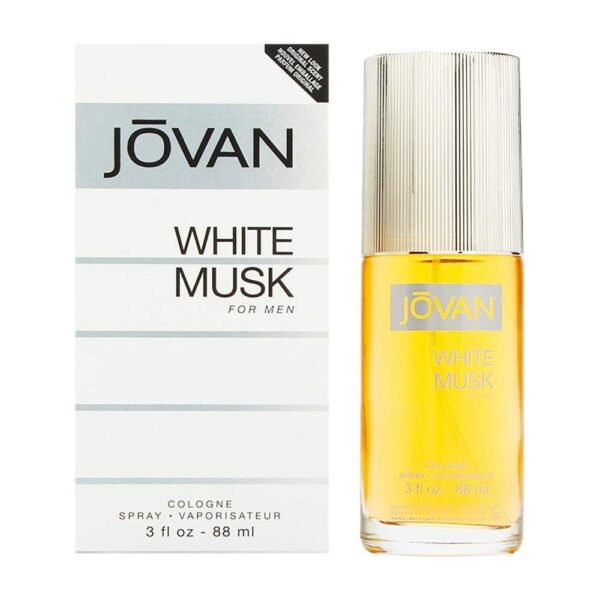 Jovan White Musk Eau De Cologne For Men, 88Ml