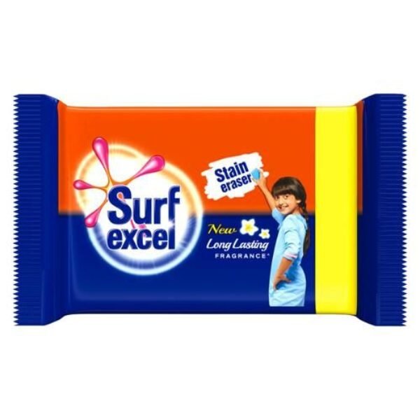 Surf Excel Detergent Bar, 90 G Pouch