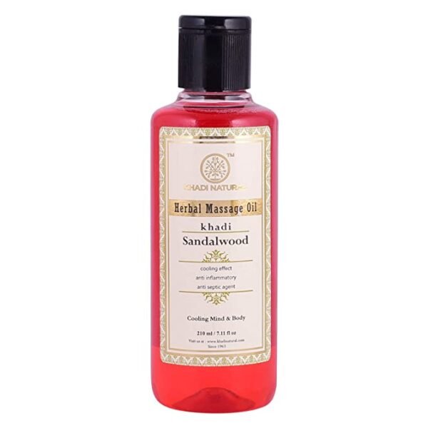 Khadi Natural Bath Oil Patchouli, 210Ml