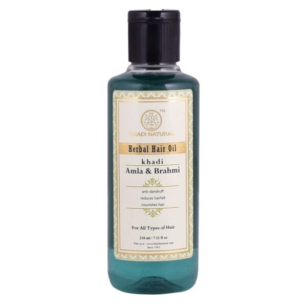 Khadi Amla And Brahmi Hair Oil, 210Ml