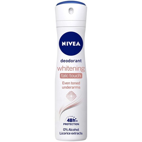 Nivea Deodorant, Whitening Talc Touch, Women, 150Ml