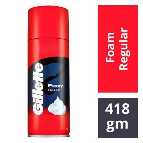 Gillette Regular Pre Shave Foam 418Gm