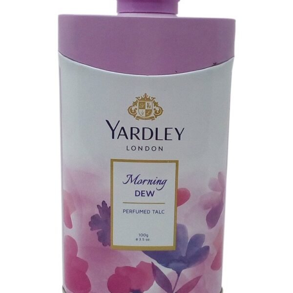 Yardley Perfumed Talc – Morning Dew, 100G