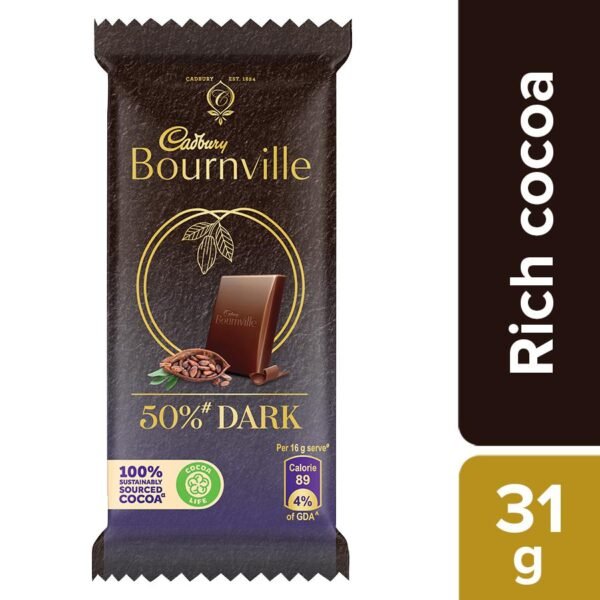 Cadbury Bournville Rich Cocoa, 31Gm