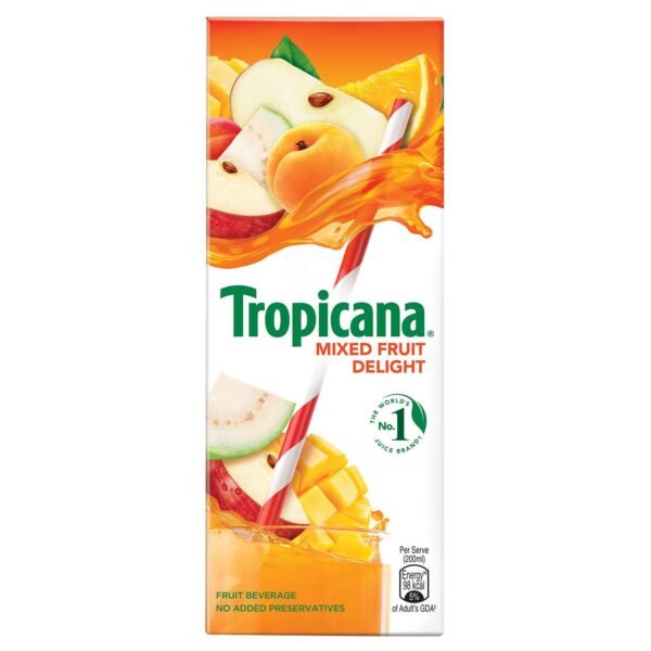 Tropicana Mixed Fruit Delight Fruit Juice, 200Ml