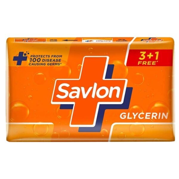 Savlon Glycerine Soap, 125G*4