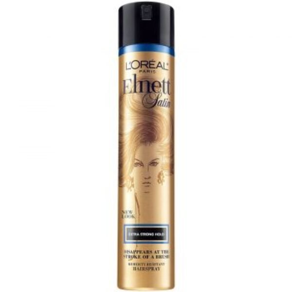 L’Oreal Paris Elnett Satin Hairspray Extra Strong Hold 500Ml